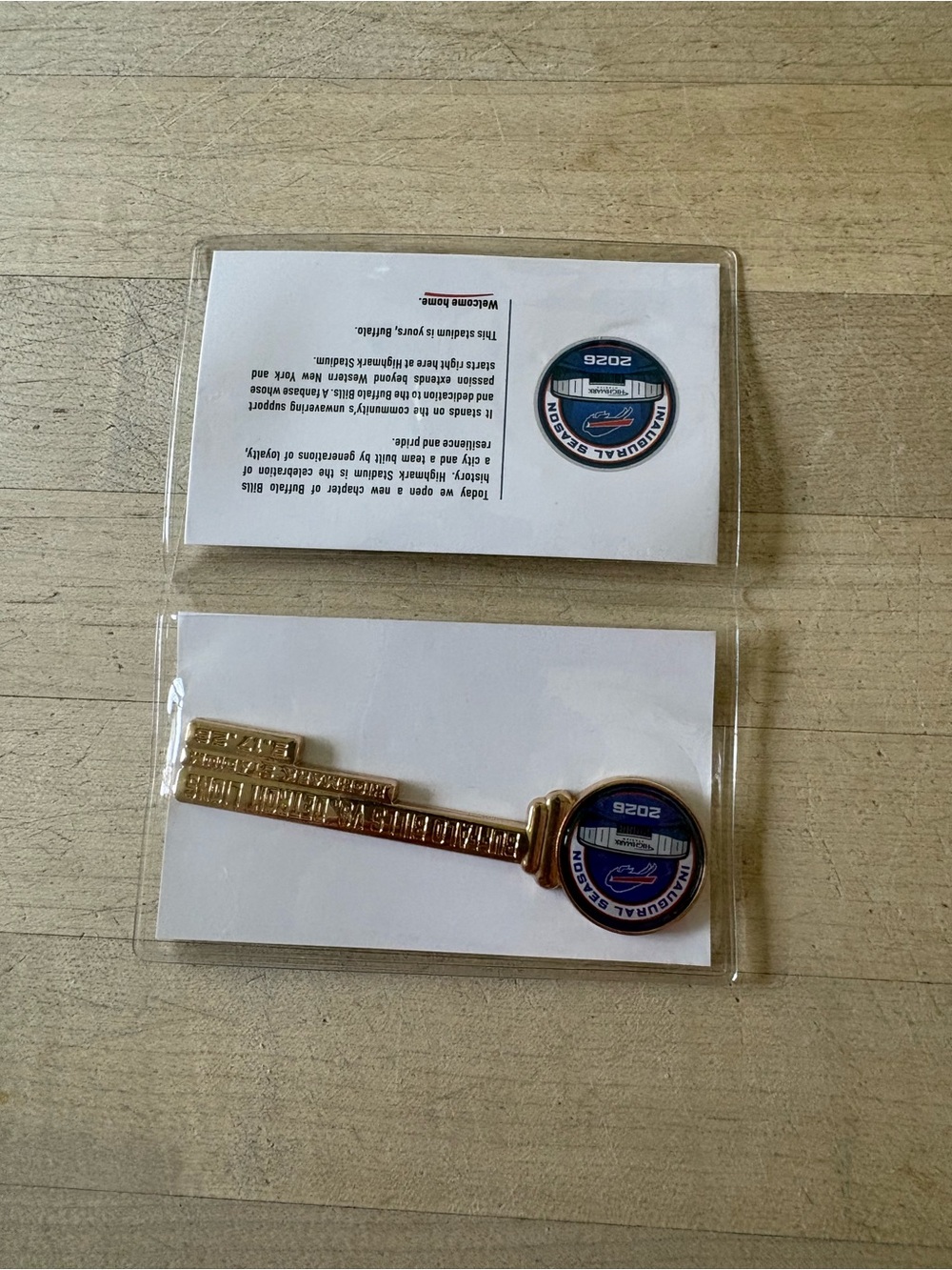 NFL buffalo bills commerative key